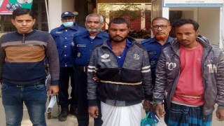 পলাশে একাধিক ডাকাতি মামলার আসামী গ্রেফতার